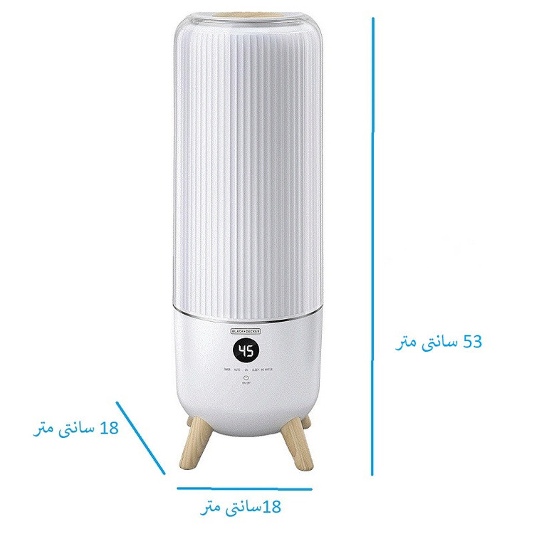 دستگاه بخور و رطوبت ساز سرد بلک اند دکر مدل HM6000-B5