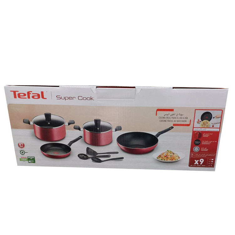 سرویس پخت و پز 9 پارچه تفال کد r9pc
