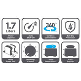 صبحانه ساز بلک اندکر مدل MBF90-B5 مجموعه دو عددی