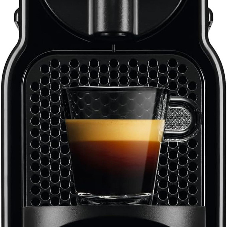 اسپرسوساز دلونگی مدل Nespresso inissia، با مصرف کپسول قهوه، مناسب تهیه اسپرسو، ریسترتو، لانگو و امریکانو، دارای 1 عدد نازل قهوه