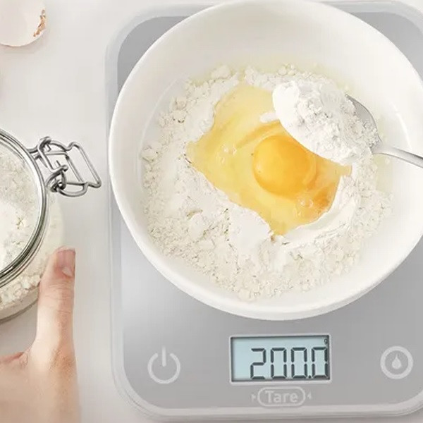 ترازو آشپزخانه دیجیتال تفال مدل BC50U4VO حداکثر ظرفیت قابل اندازهگیری 5 کیلوگرم با دقت اندازهگیری 0.5 گرم