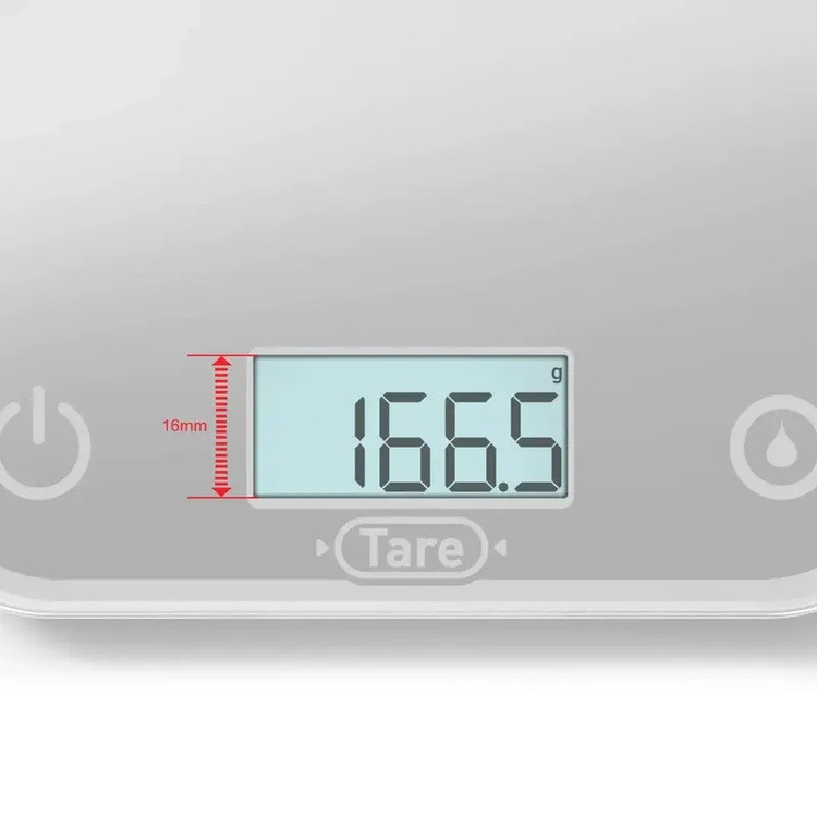 ترازو آشپزخانه دیجیتال تفال مدل BC50U4VO حداکثر ظرفیت قابل اندازهگیری 5 کیلوگرم با دقت اندازهگیری 0.5 گرم