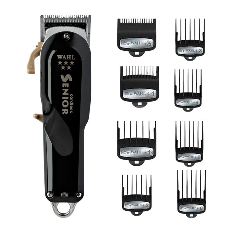 ماشین اصلاح موی سر و صورت وال پروفشنال مدل cordless senior به همراه شانه اصلاح بسته 8 عددی