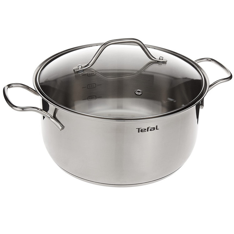 قابلمه استیل تفال مدل Intuition B8644674 سایز 24